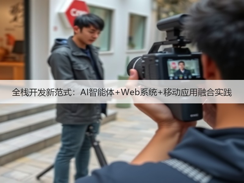 全栈开发新范式：AI智能体+Web系统+移动应用融合实践