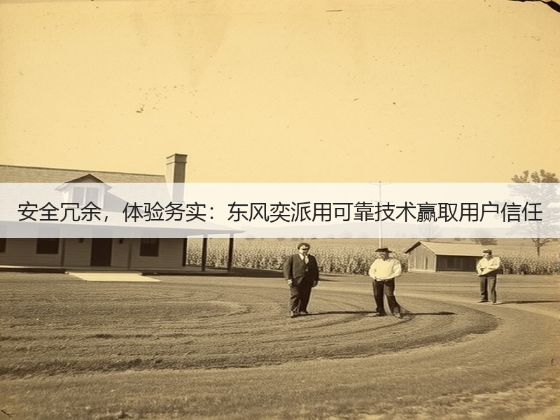 安全冗余，体验务实：东风奕派用可靠技术赢取用户信任