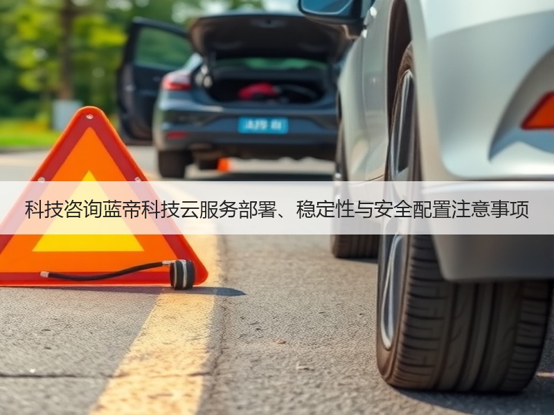 科技咨询蓝帝科技云服务部署、稳定性与安全配置注意事项