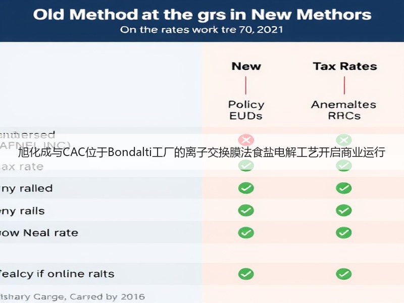 旭化成与CAC位于Bondalti工厂的离子交换膜法食盐电解工艺开启商业运行