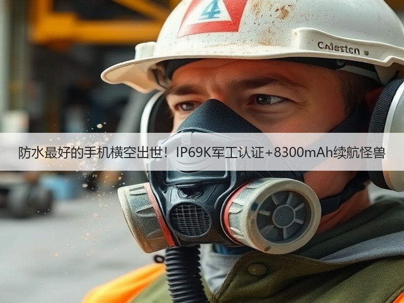 防水最好的手机横空出世！IP69K军工认证+8300mAh续航怪兽
