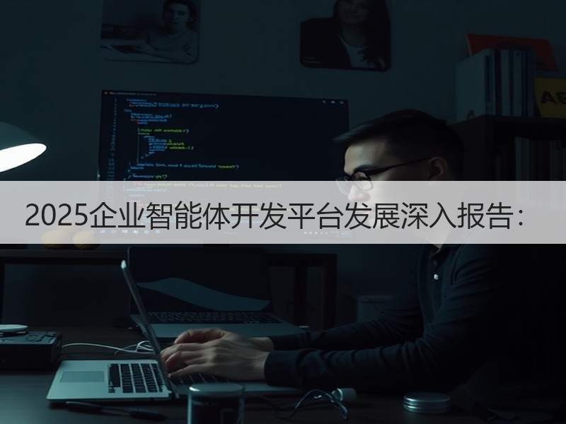 2025企业智能体开发平台发展深入报告：