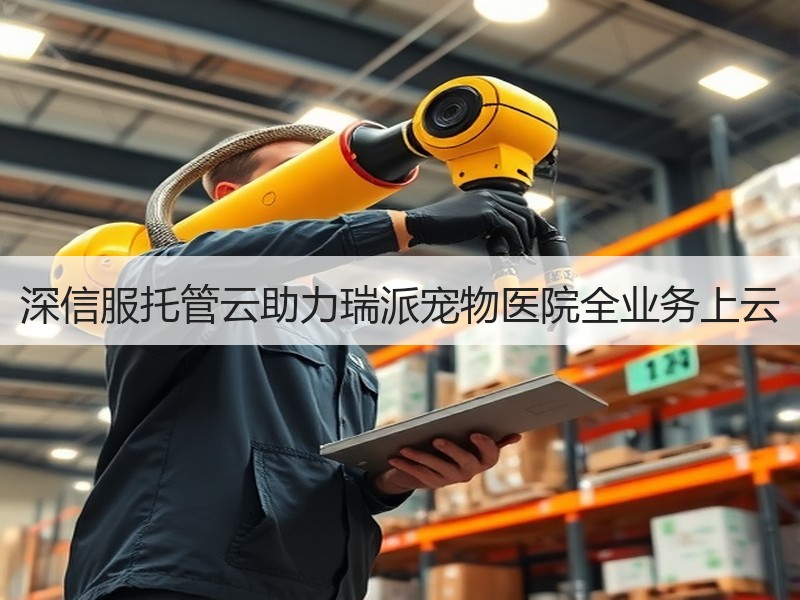 深信服托管云助力瑞派宠物医院全业务上云
