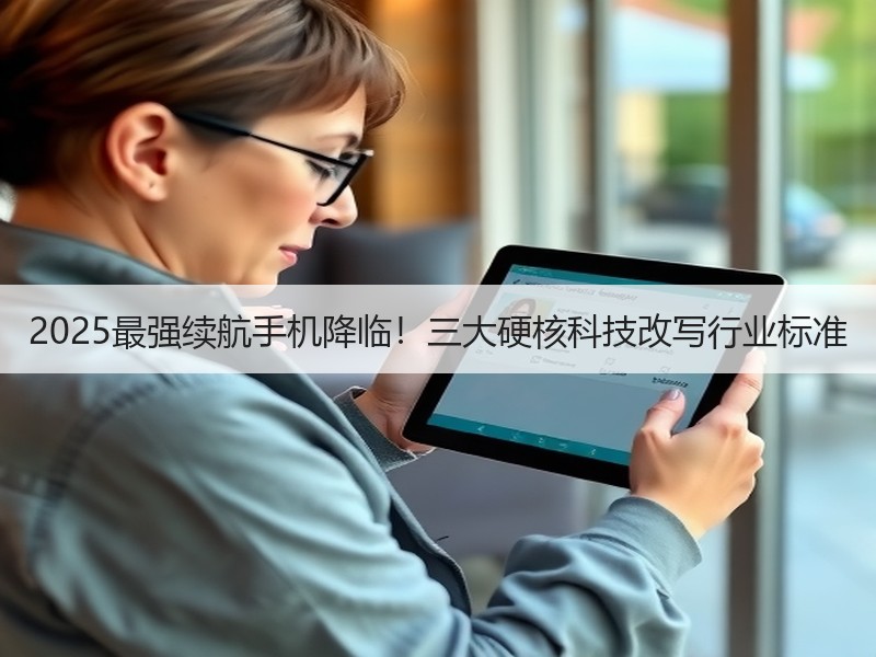 2025最强续航手机降临！三大硬核科技改写行业标准