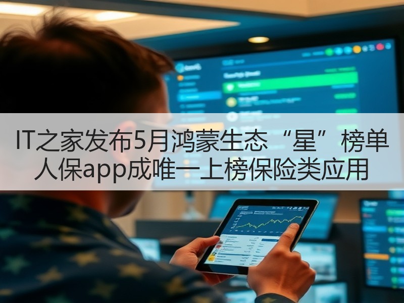 IT之家发布5月鸿蒙生态“星”榜单 人保app成唯一上榜保险类应用