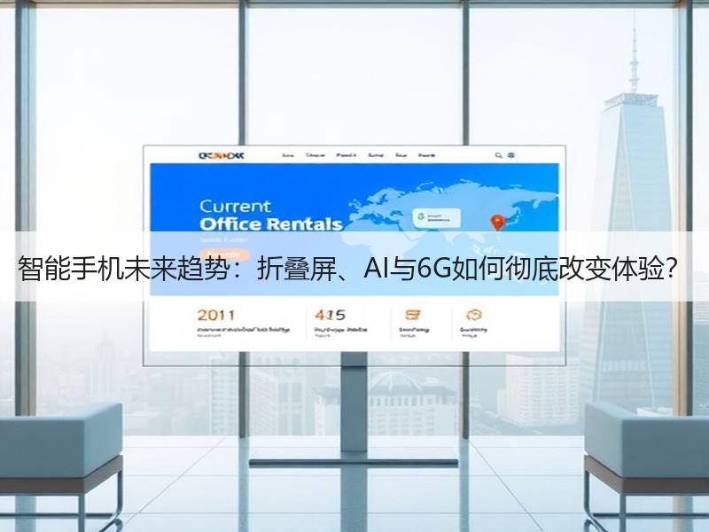 智能手机未来趋势：折叠屏、AI与6G如何彻底改变体验？