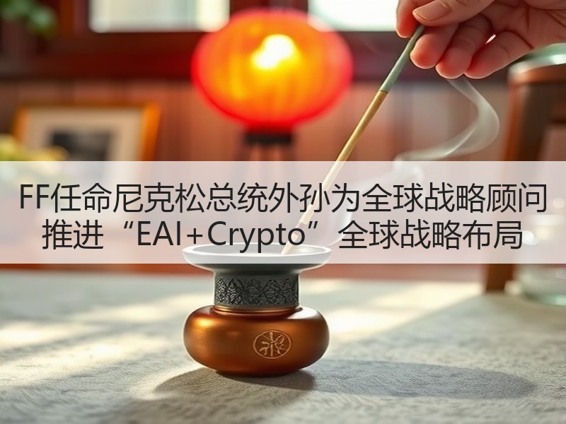 FF任命尼克松总统外孙为全球战略顾问 推进“EAI+Crypto”全球战略布局