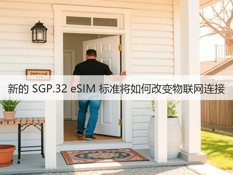 新的 SGP.32 eSIM 标准将如何改变物联网连接