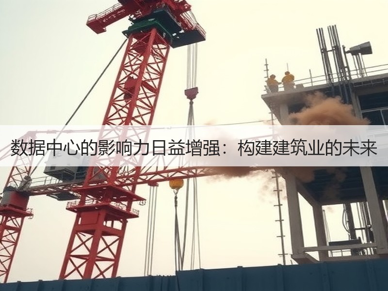 数据中心的影响力日益增强：构建建筑业的未来