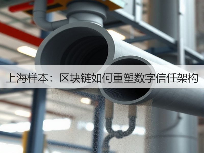 上海样本：区块链如何重塑数字信任架构