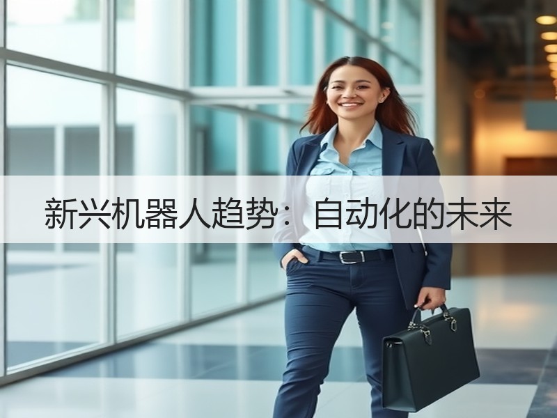新兴机器人趋势：自动化的未来