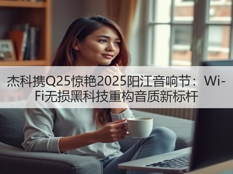 杰科携Q25惊艳2025阳江音响节：Wi-Fi无损黑科技重构音质新标杆